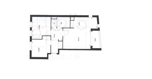 Appartement F3 à louer - 3 pièces - 59.44 m2 - BRETIGNY SUR ORGE - 91 - ILE-DE-FRANCE - Century 21 Capitole Immobilier